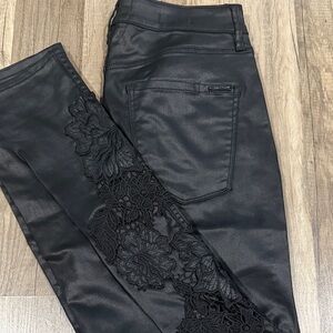 White House Black Market Black High-Rise Pants